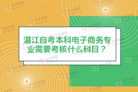 本科电子商务专业公务员